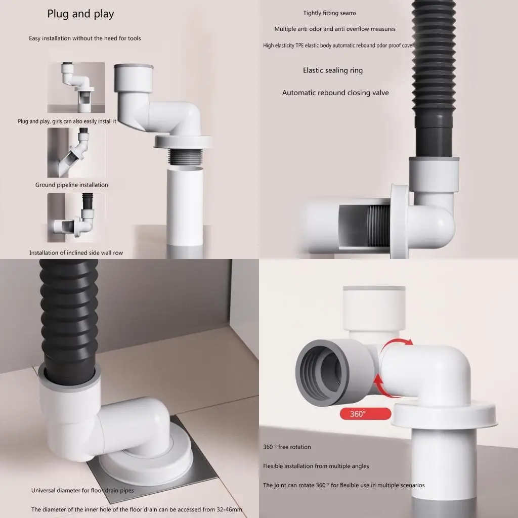 652f регулируемые уплотнительные кольца для сантехники без запаха