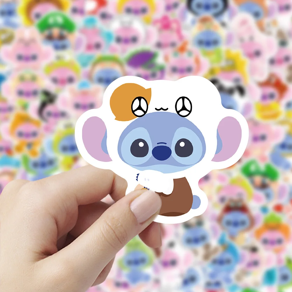 Наклейки disney stitch 100 - Фотография_3