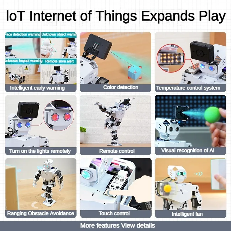 17-двуфский гуманоидный робот поддерживает ai vision - Фотография_4