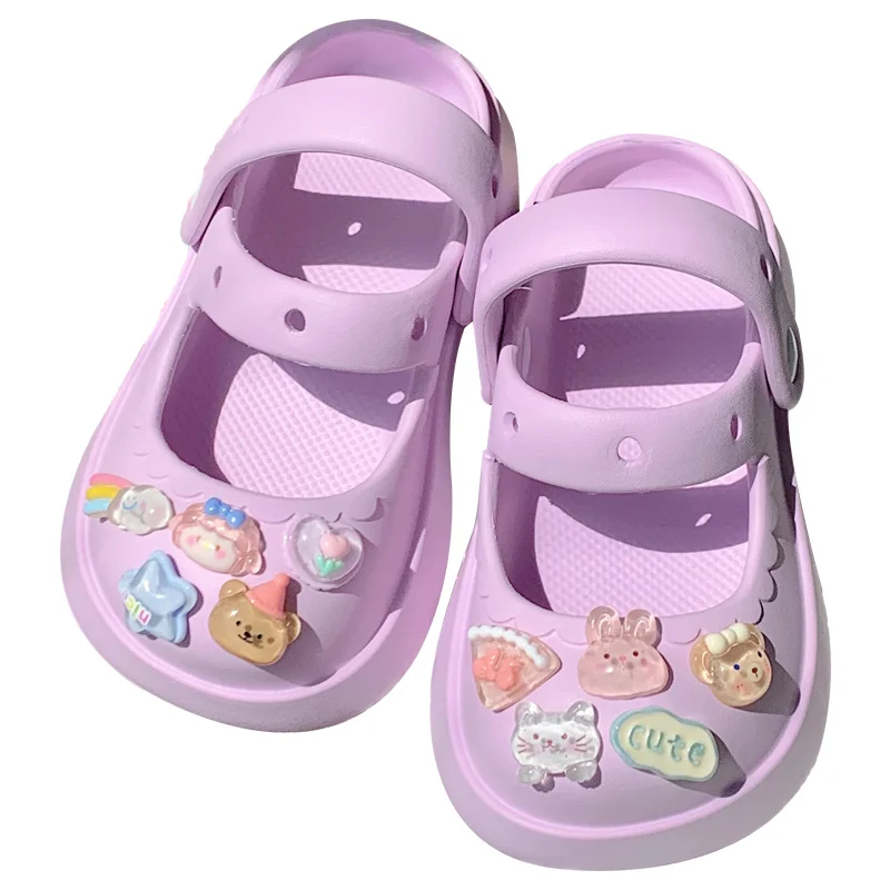 Сандалии детские с мультяшным рисунком - Фотография_5