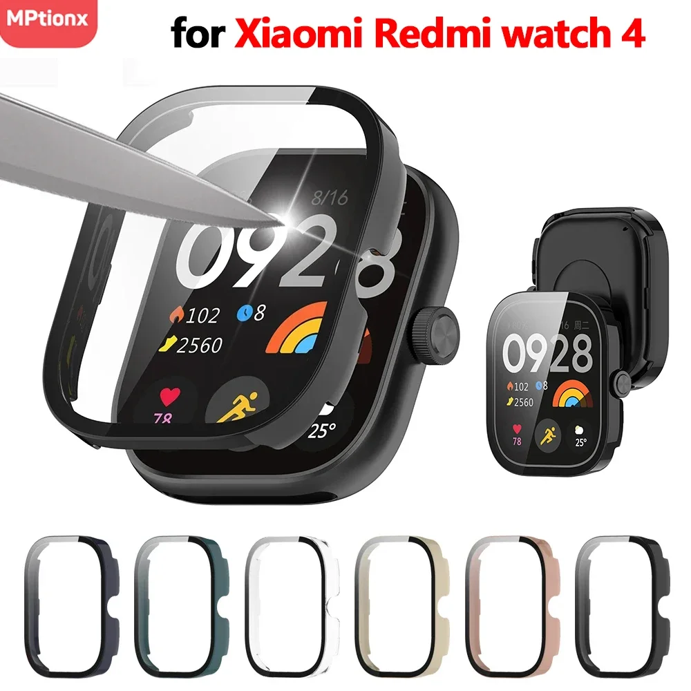 Чехол + стекло для пк для xiaomi redmi watch 4 3