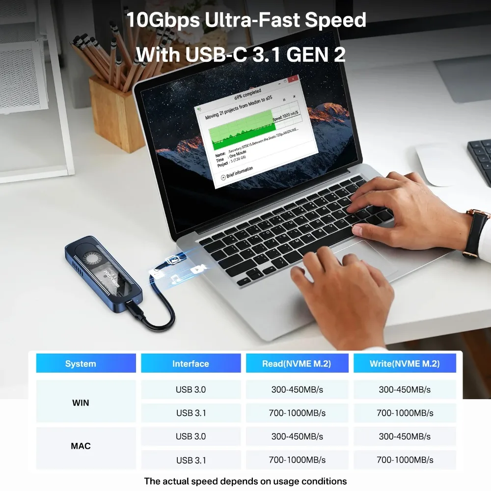 Корпус acasis 10 гбит/с m - Фотография_2