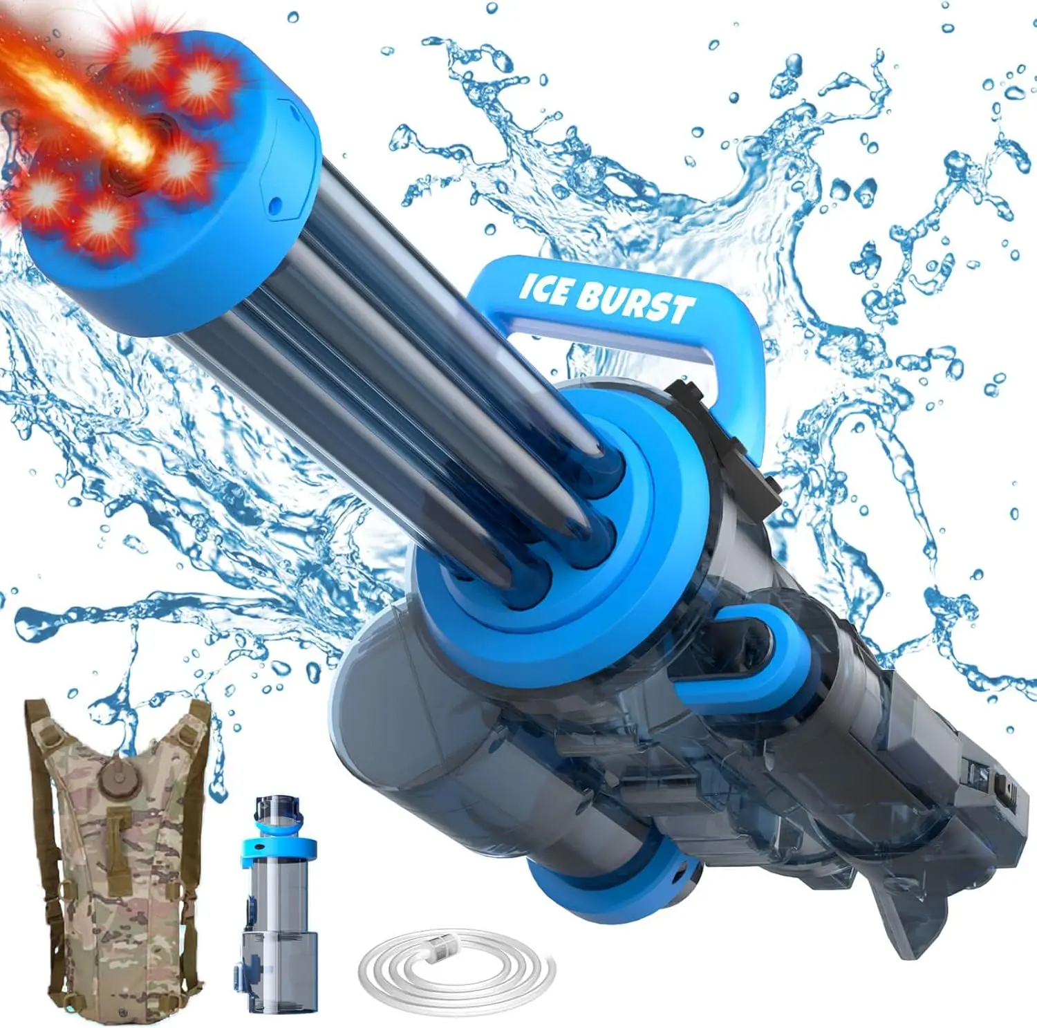 The strongest gatling электрический водяной пистолет