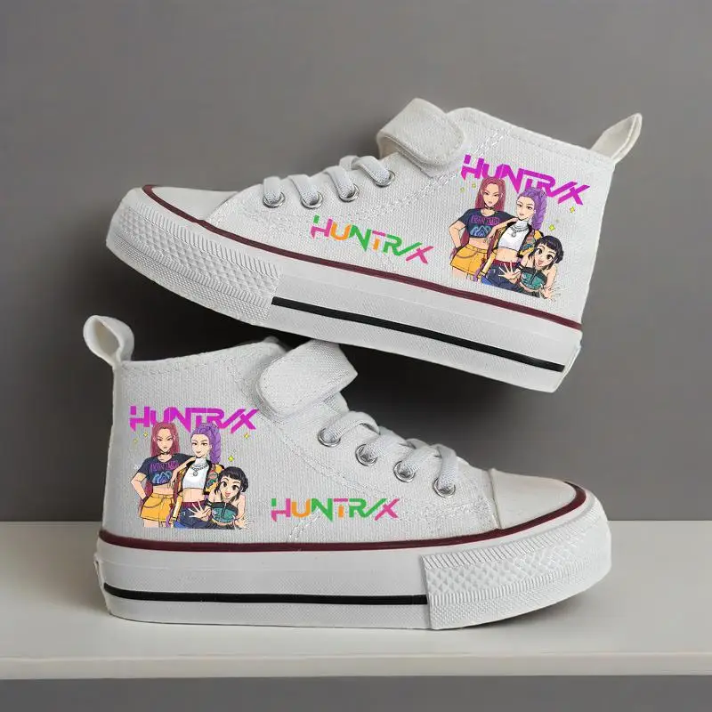 Детская парусиновая обувь kpop demon hunter