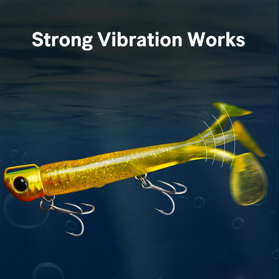 Tsurinoya 110 мм 35 г джиг-головка с длинным забросом - Фотография_4