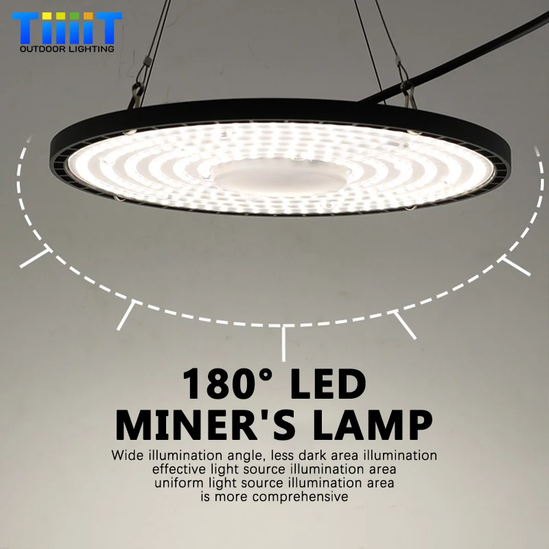 High bay light ufo led 220 в 100