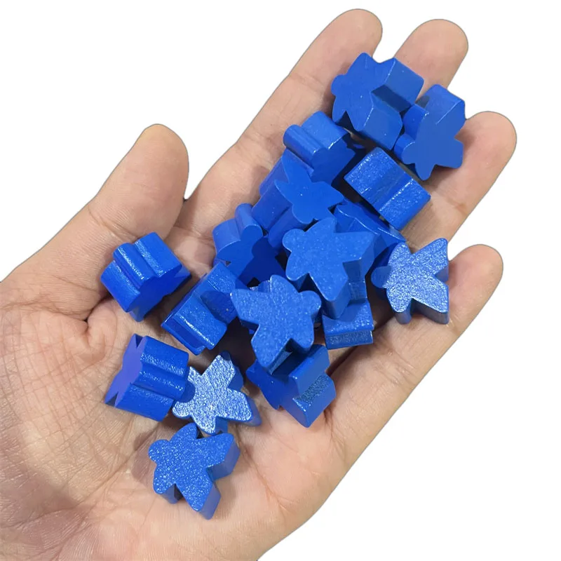 100 деревянных meeples - Фотография_4