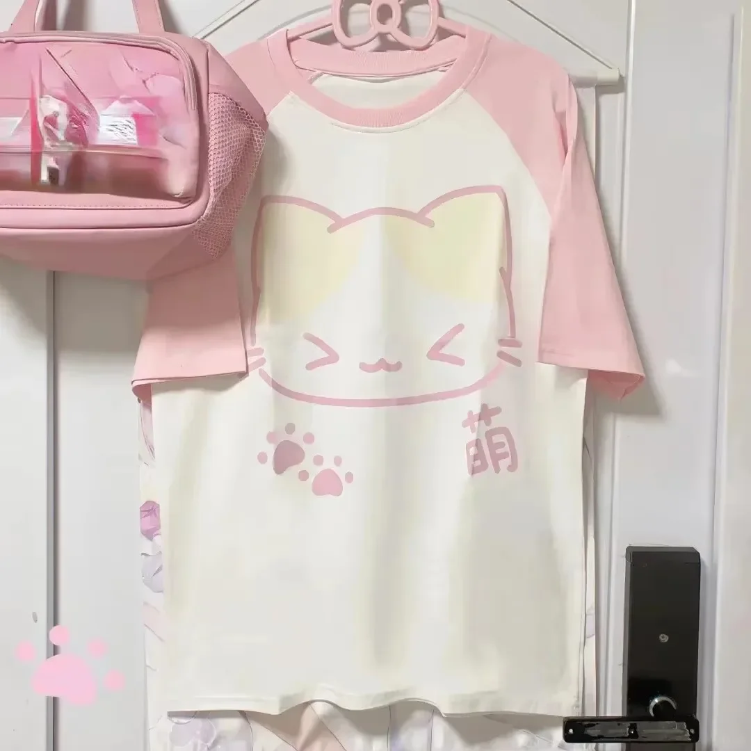 Японская футболка в стиле гранж y2k aesthetics harajuku