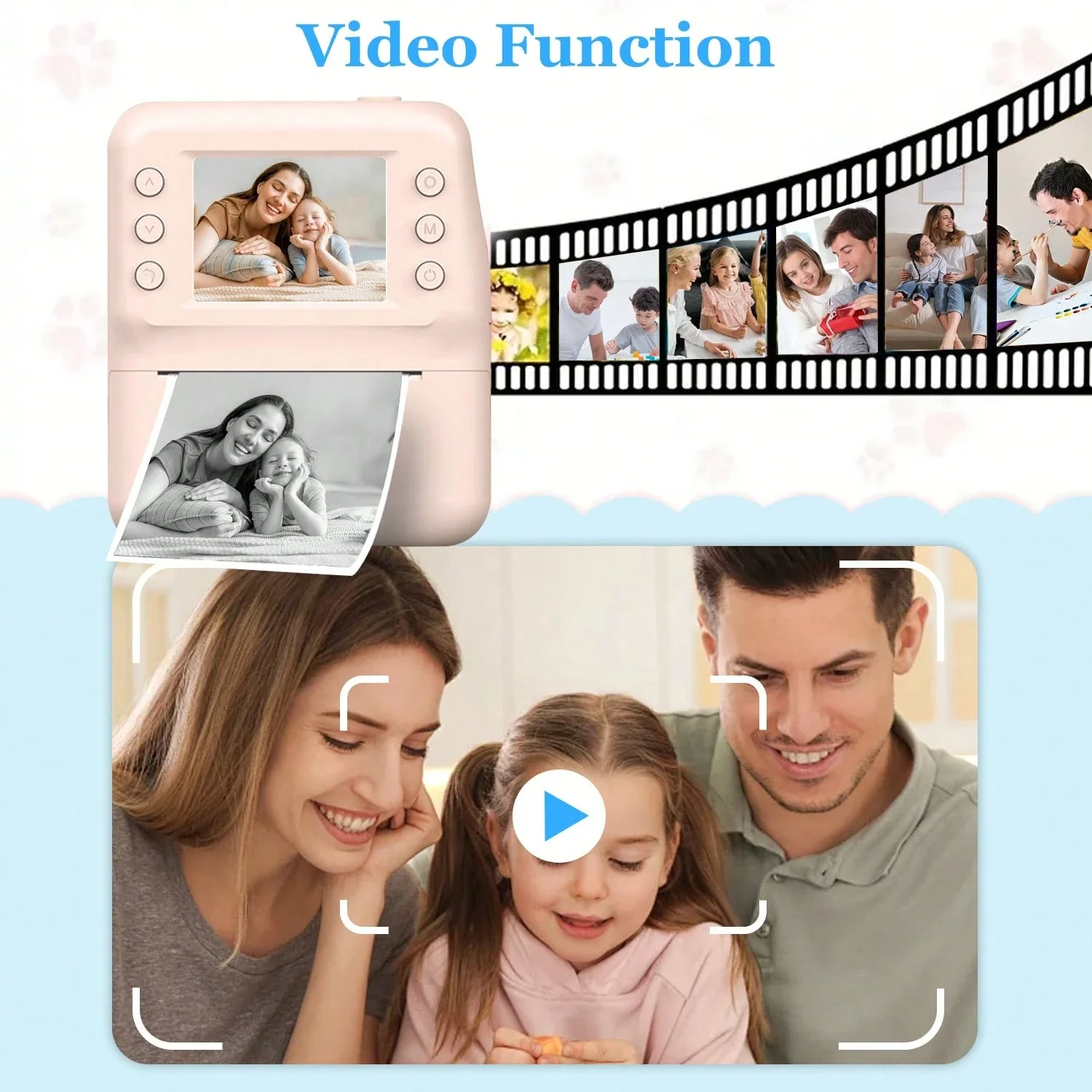 Детская камера, мгновенный объектив hd 1080p - Фотография_6