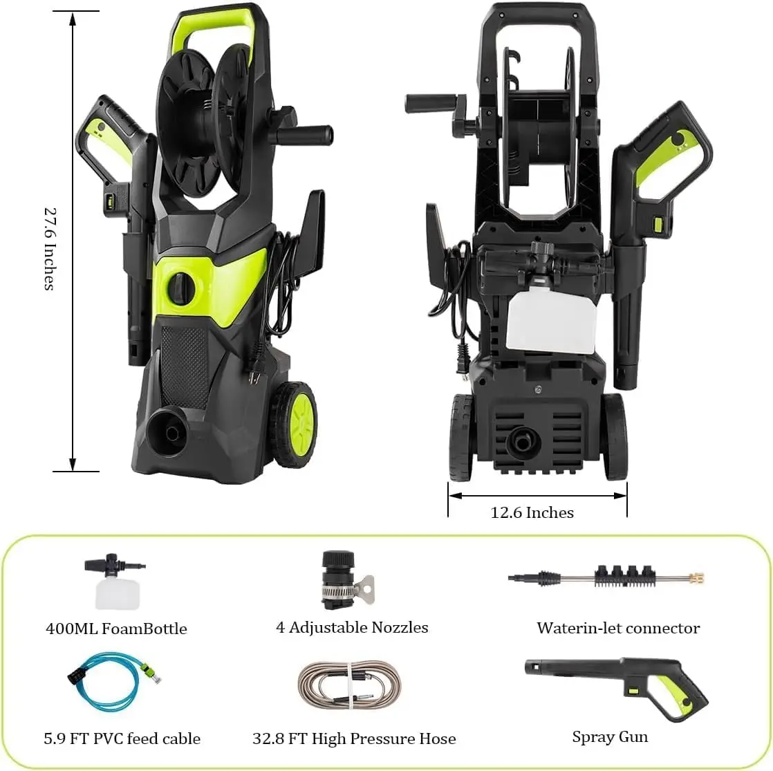 Электрическая мойка высокого давления 4000psi - Фотография_2