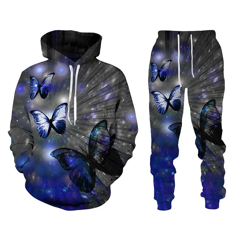 Толстовки с 3d принтом бабочки - Фотография_6