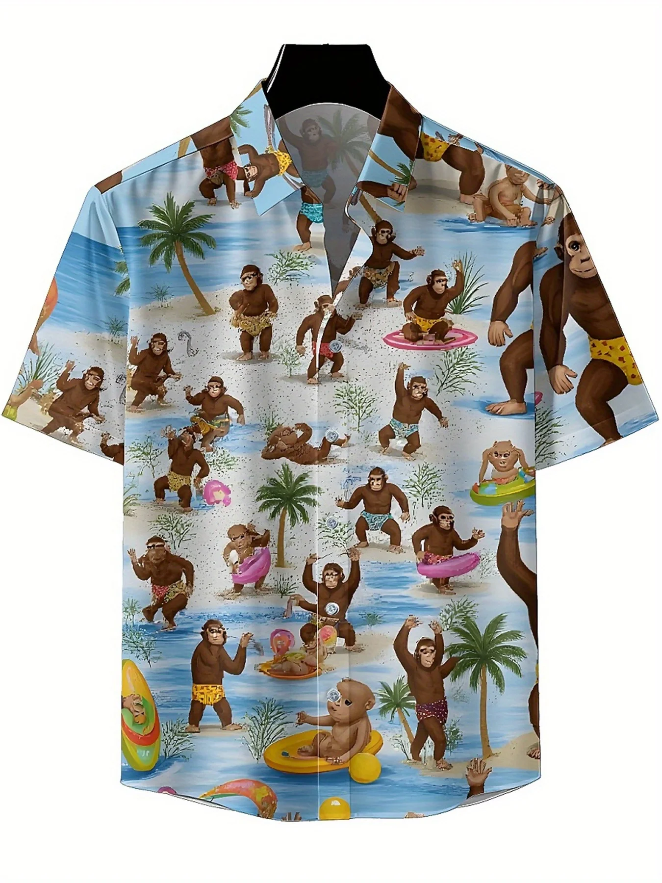 Мужские гавайские рубашки больших - Фотография_2