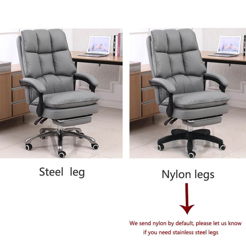 Офисное кресло, откидное кресло с подставкой для ног - Фотография_6