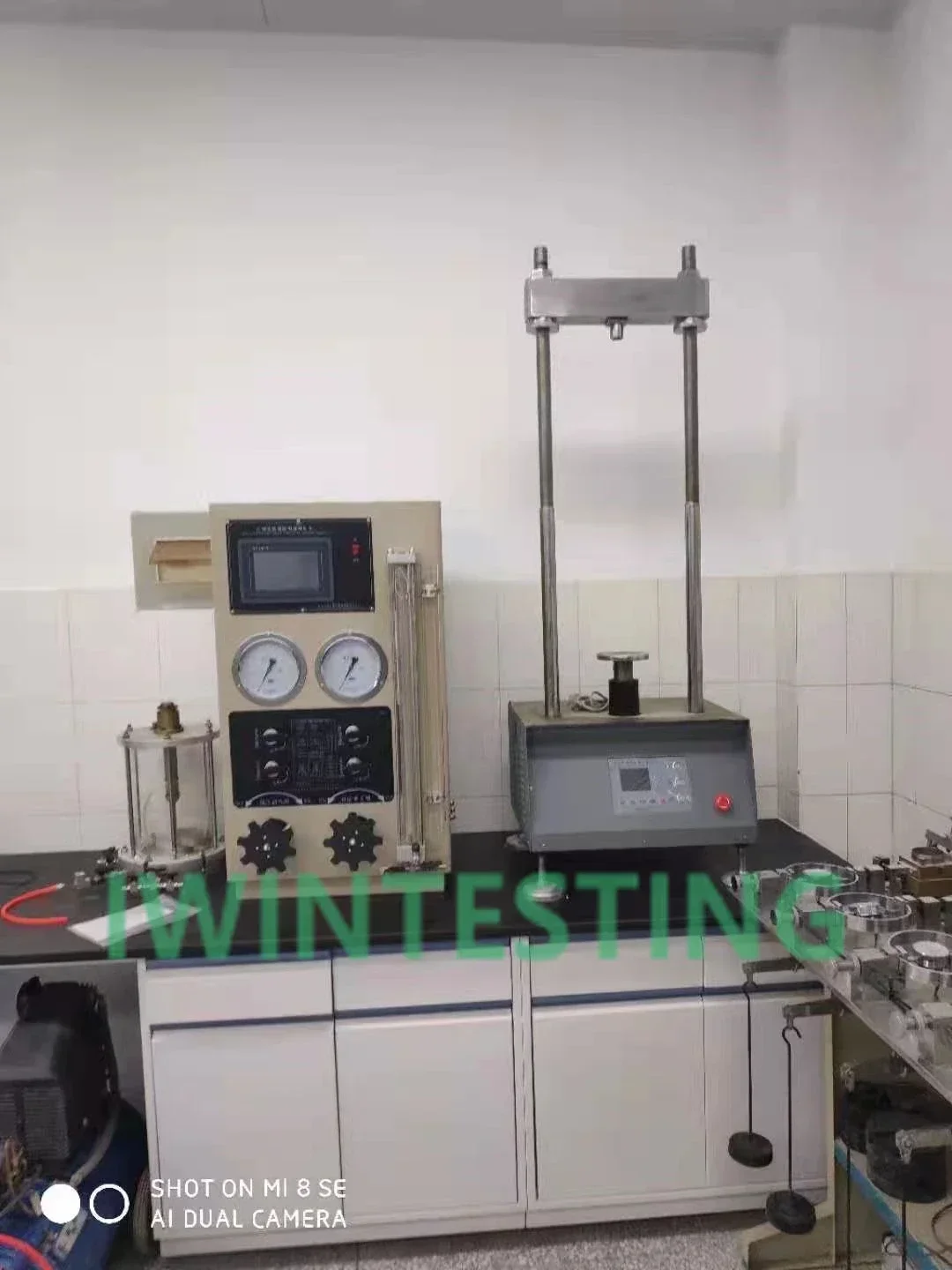 Новая треховая испытательная машина для почвы - Фотография_5