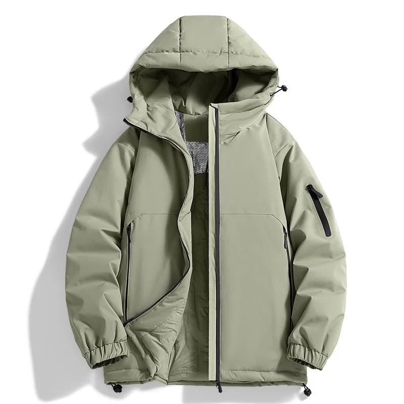 Мужская зимняя хлопковая куртка из графена - Фотография_3