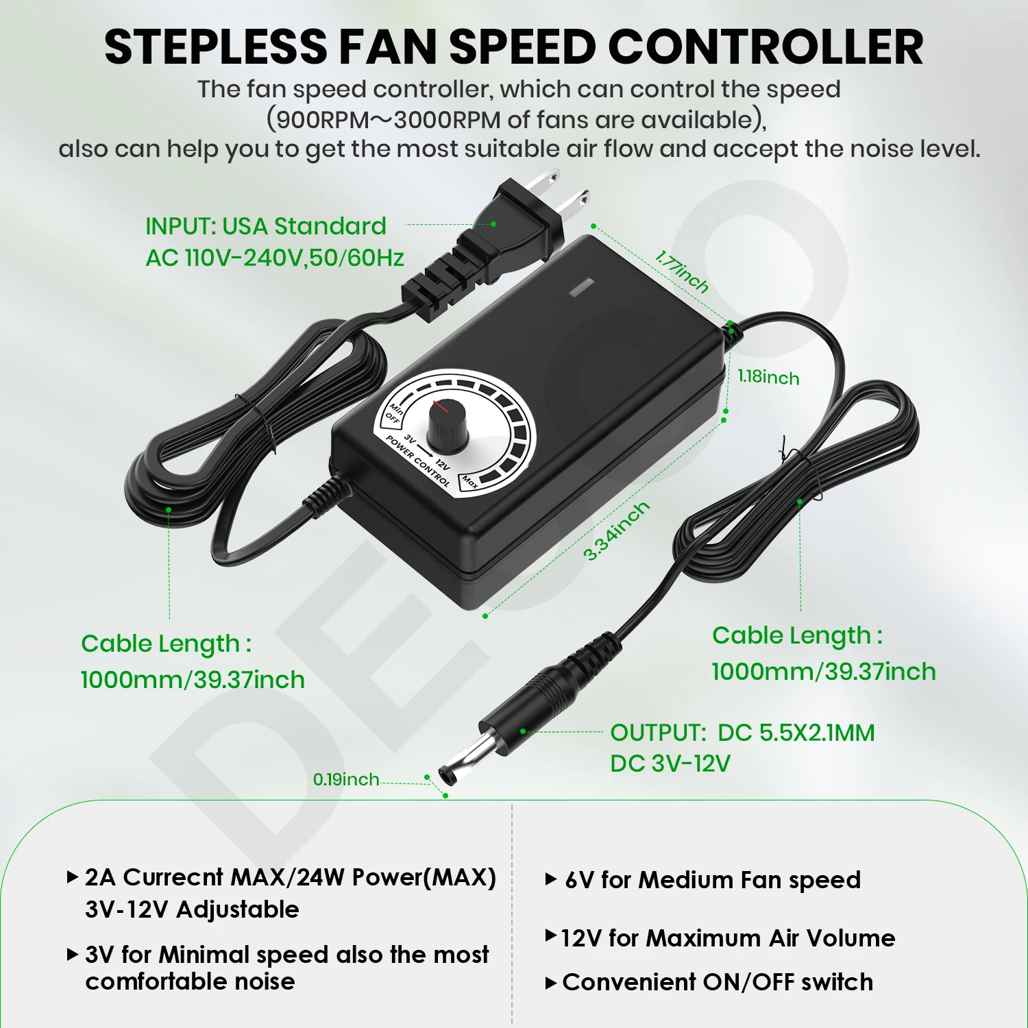 Вентилятор охлаждения с контроллером - Фотография_3