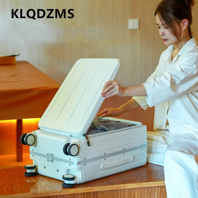 Klqdzms чемодан для кабины из абс-пластика + пк - Фотография_5