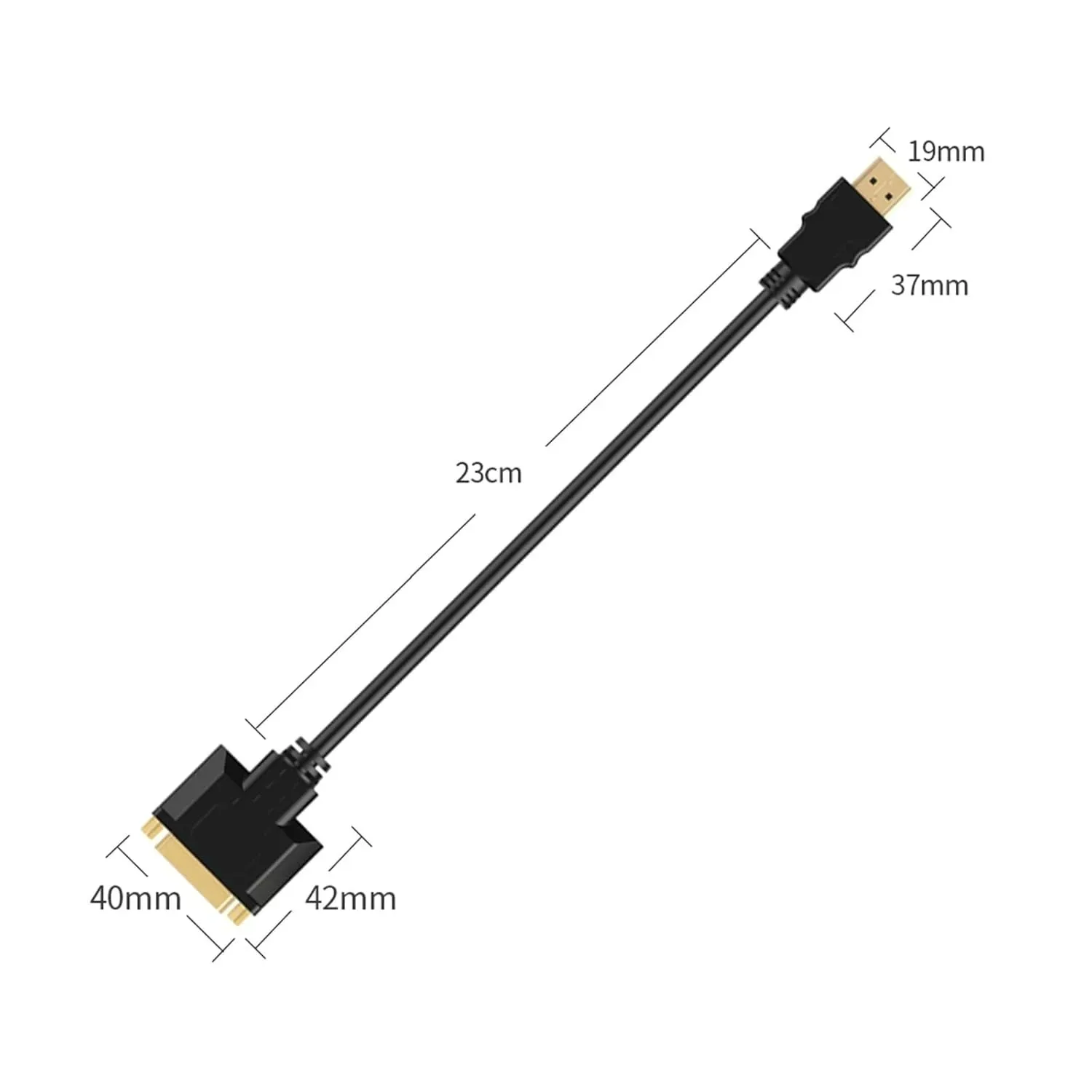 1080p hdmi-совместимый адаптер dvi - Фотография_6