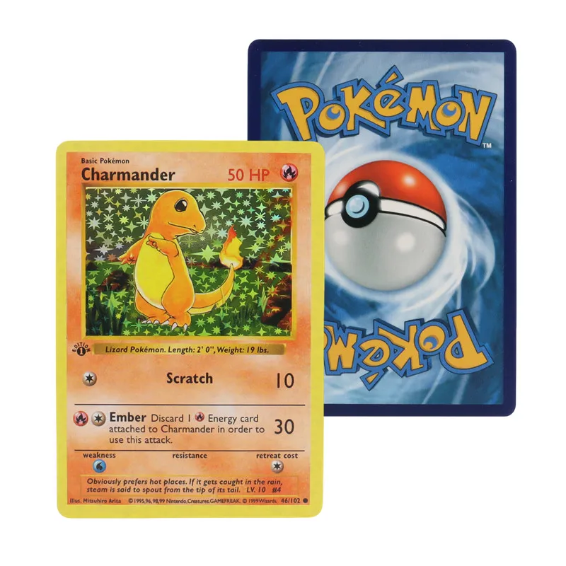 1996 г., карта pokémon первого поколения - Фотография_6