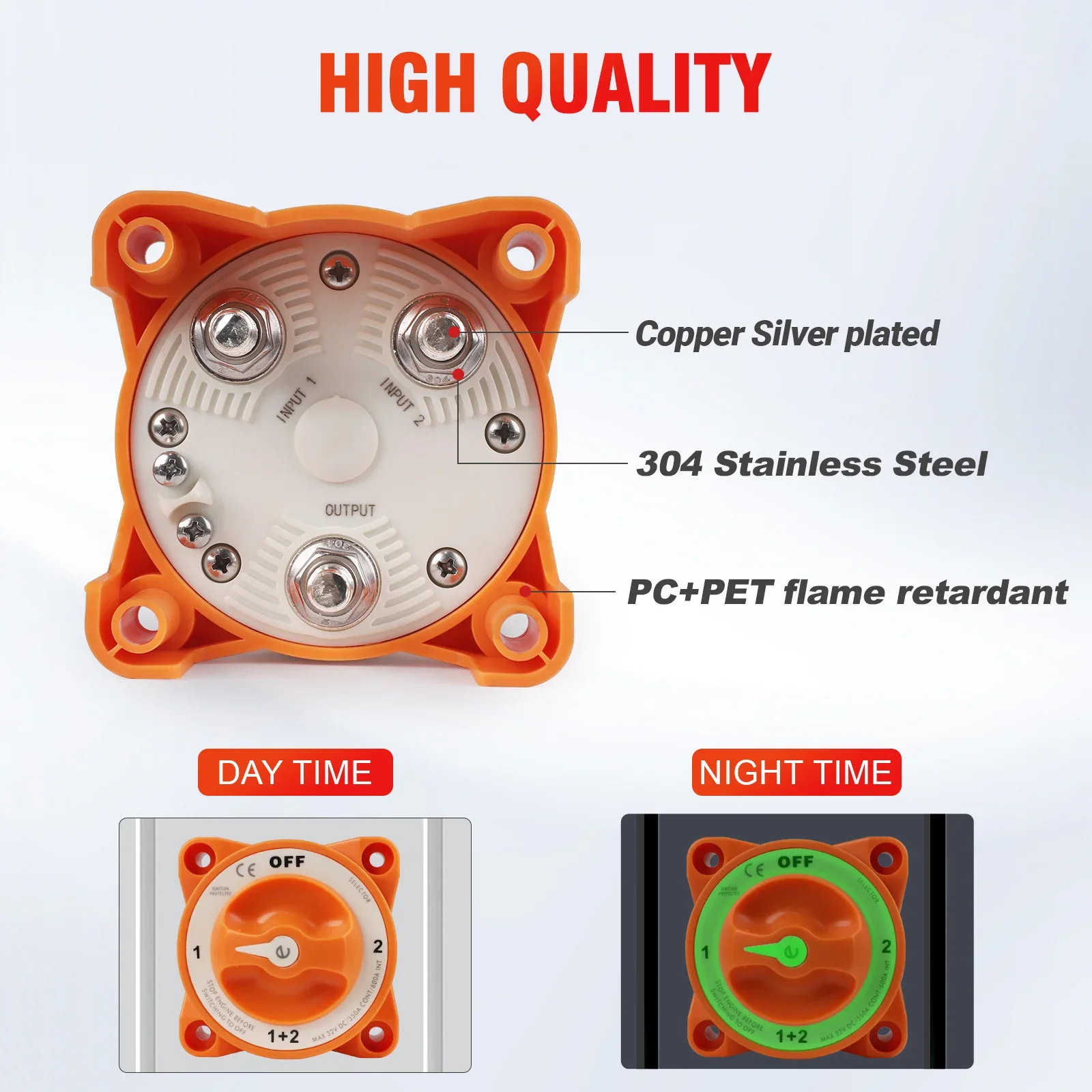 325a 32v dc 4-позиционный изолятор отключения 9002e e-series - Фотография_3