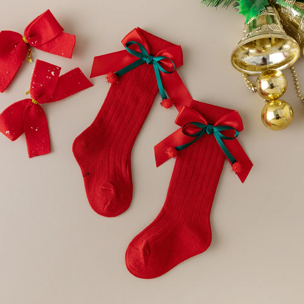 Детские носки с бантом - Фотография_6