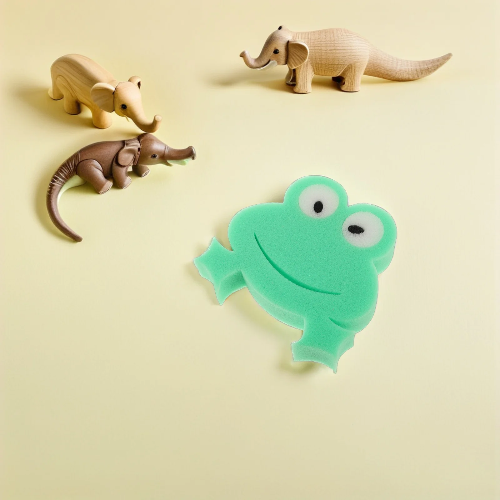 Креативная губка для ванны с лягушкой - Фотография_3