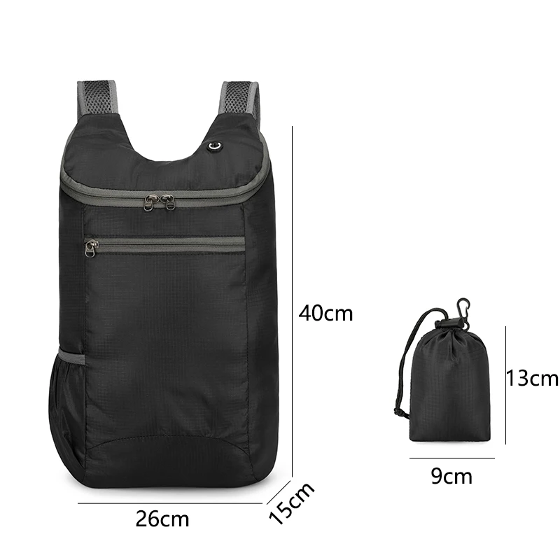 Легкий складной рюкзак для улицы - Фотография_5