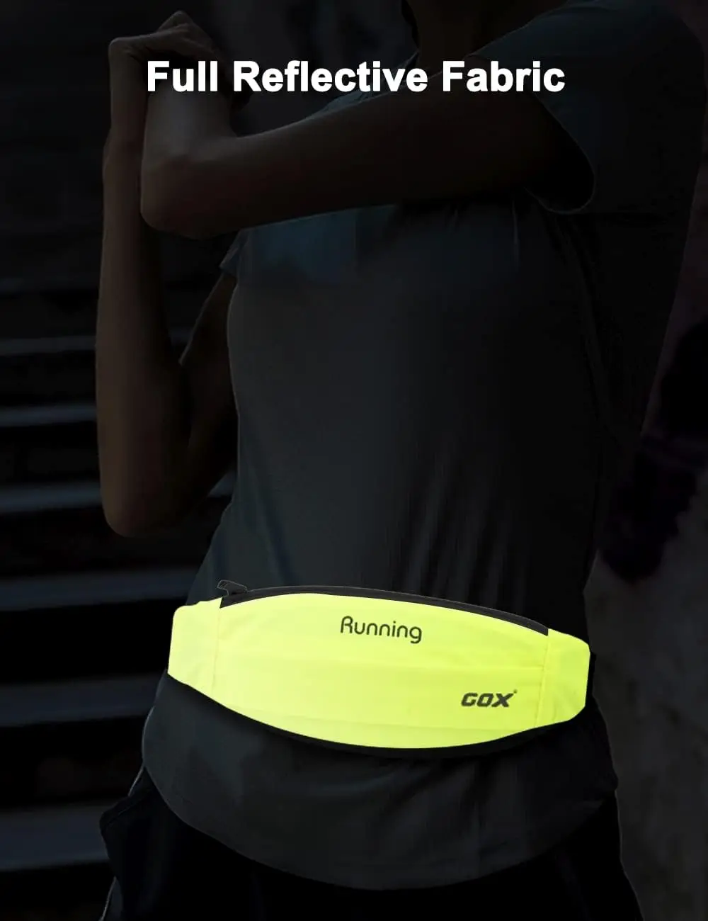 Мужская поясная сумка gox для бега - Фотография_4