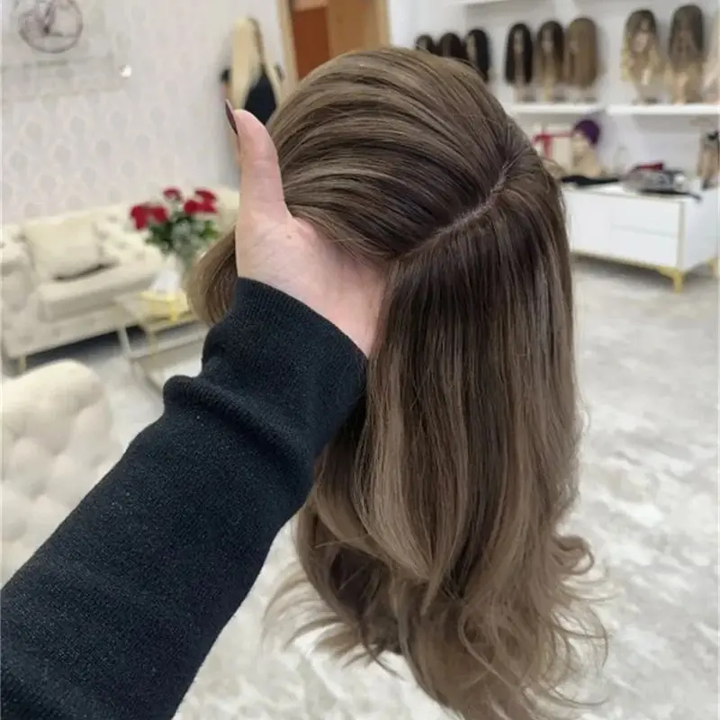 Ombre коричневый блондин синтетический