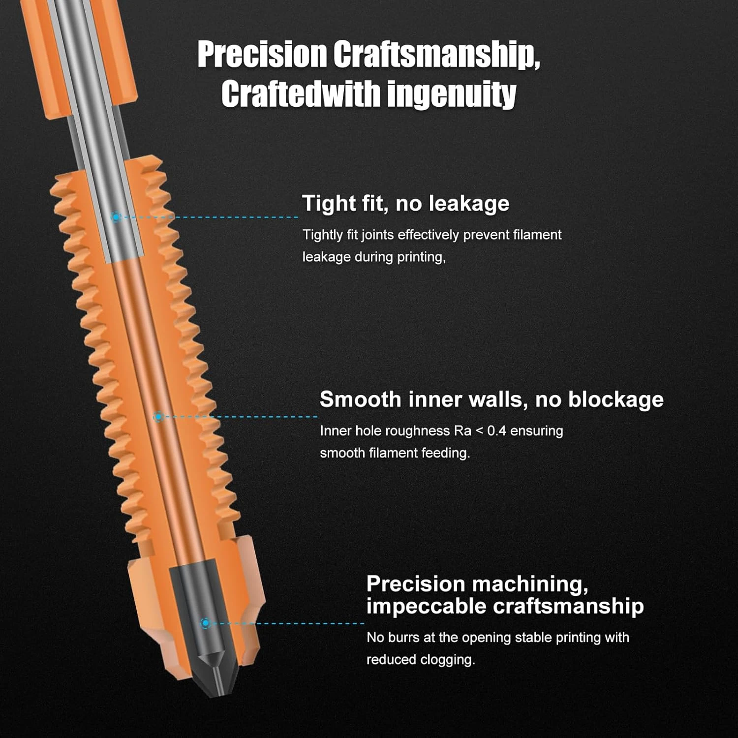 Новое обновленное сопло для creality k1c k1 max - Фотография_4