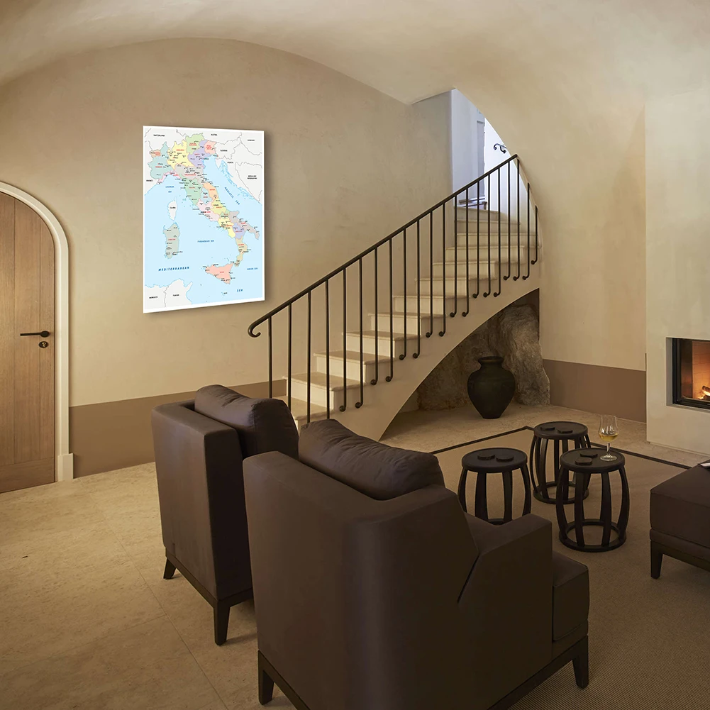 Карта италии в итальянском стиле - Фотография_5