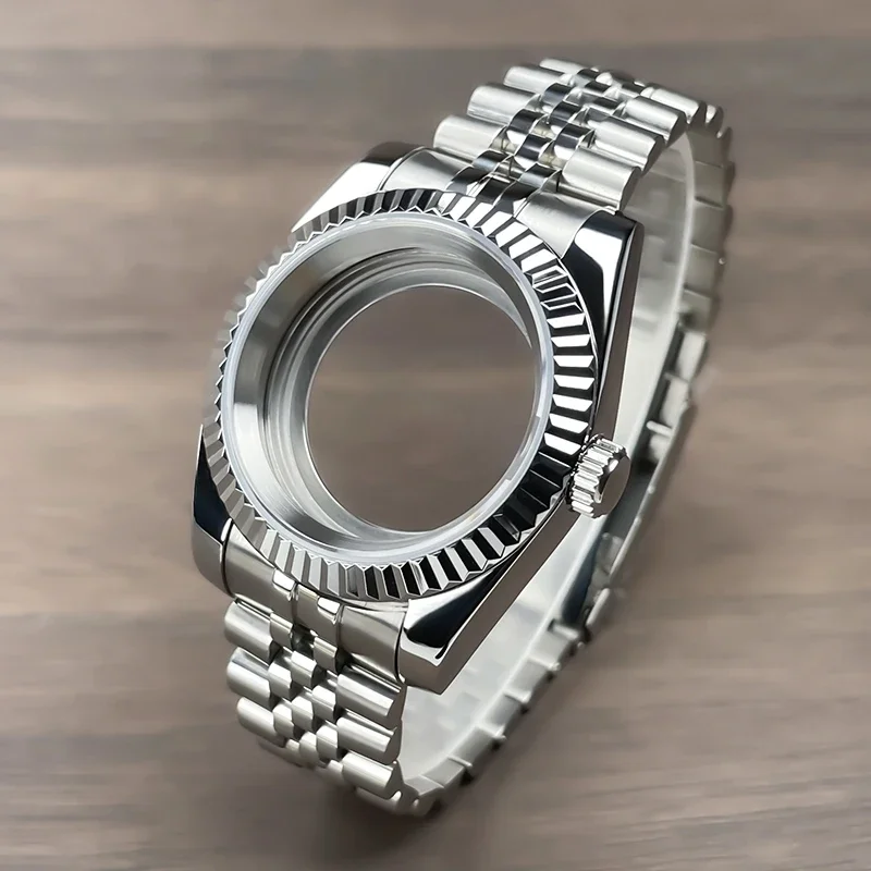 Корпус nh35 с рифленым безелем 36 мм/39 мм для sk dj