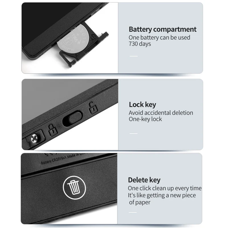 6,5-дюймовый полноэкранный сверхтонкий жк-планшет для рукописного ввода - Фотография_6