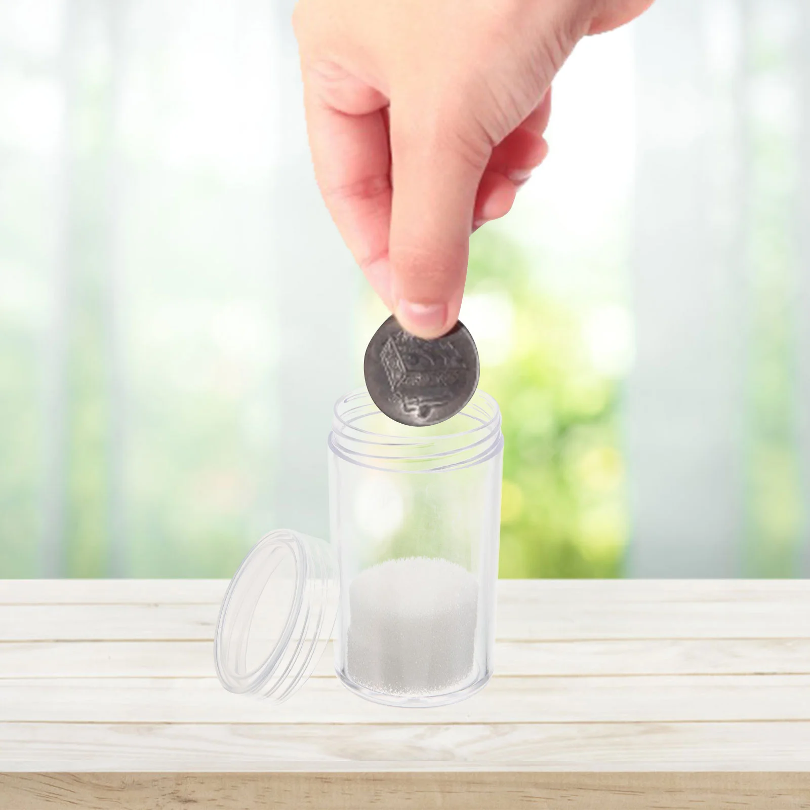 Держатель для монет пластиковые - Фотография_5