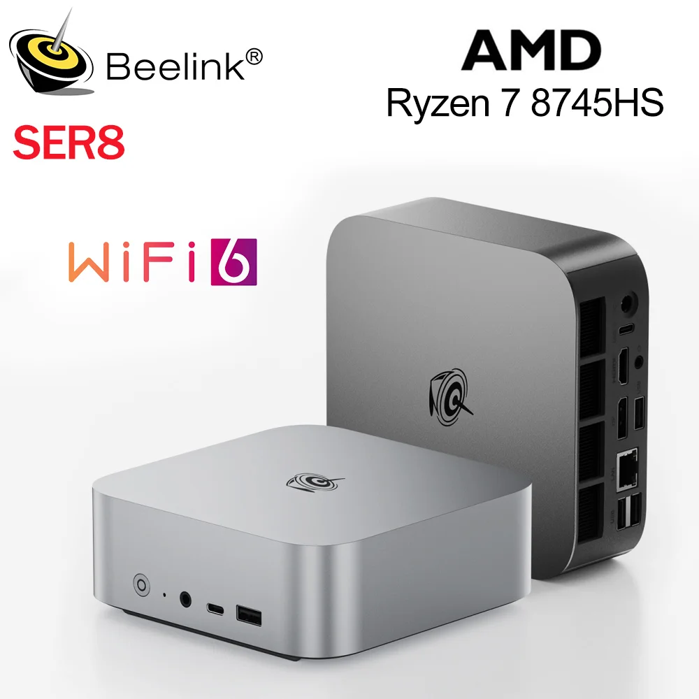 Новый мини-игровой пк beelink ser8
