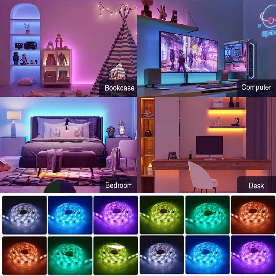 Светодиодные фонари rgb для комнаты - Фотография_6