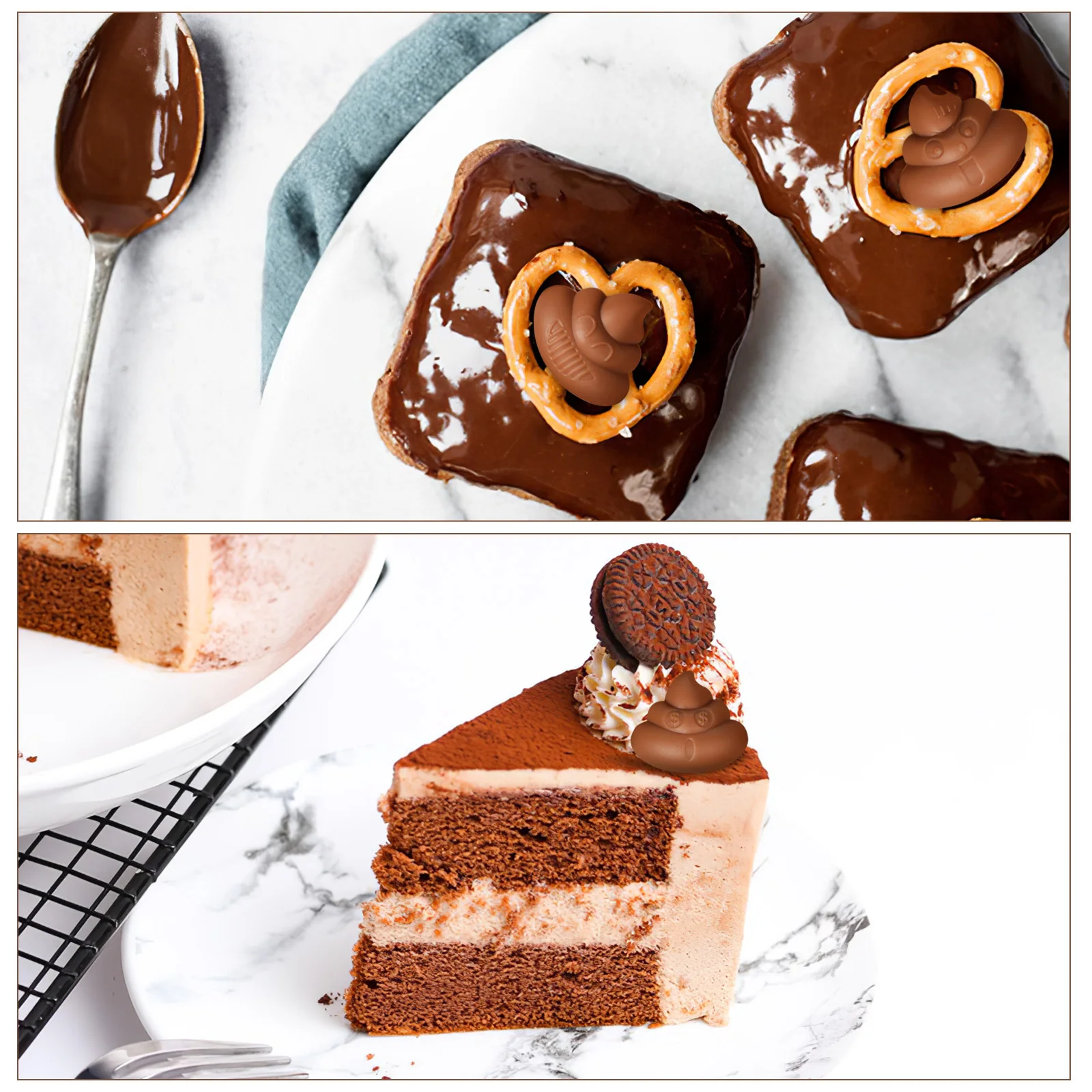 Силиконовые формы для какашек