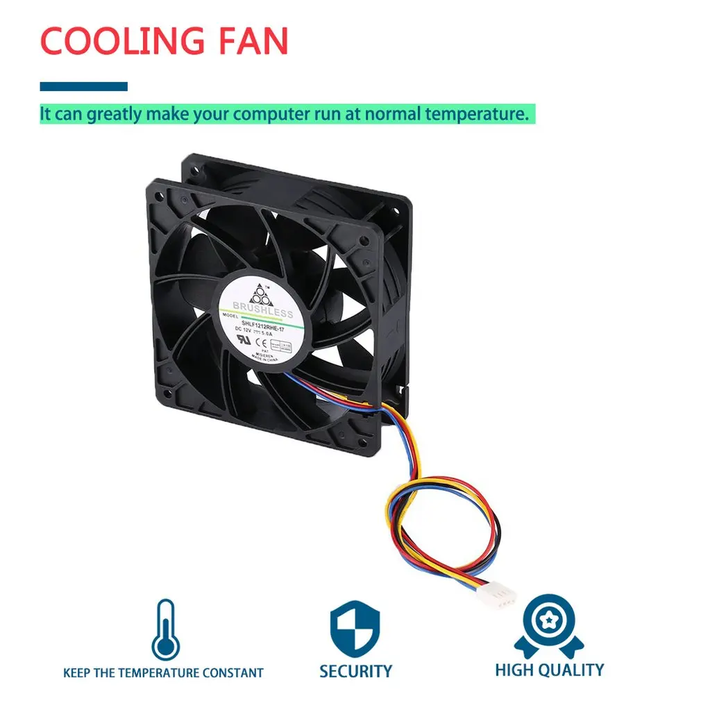 Вентилятор охлаждения hot miner 2025 для antminer bitmain s7 s9 - Фотография_4