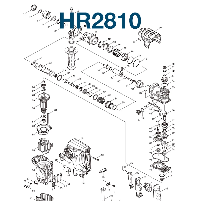 Аксессуары для замены для makita hr2810