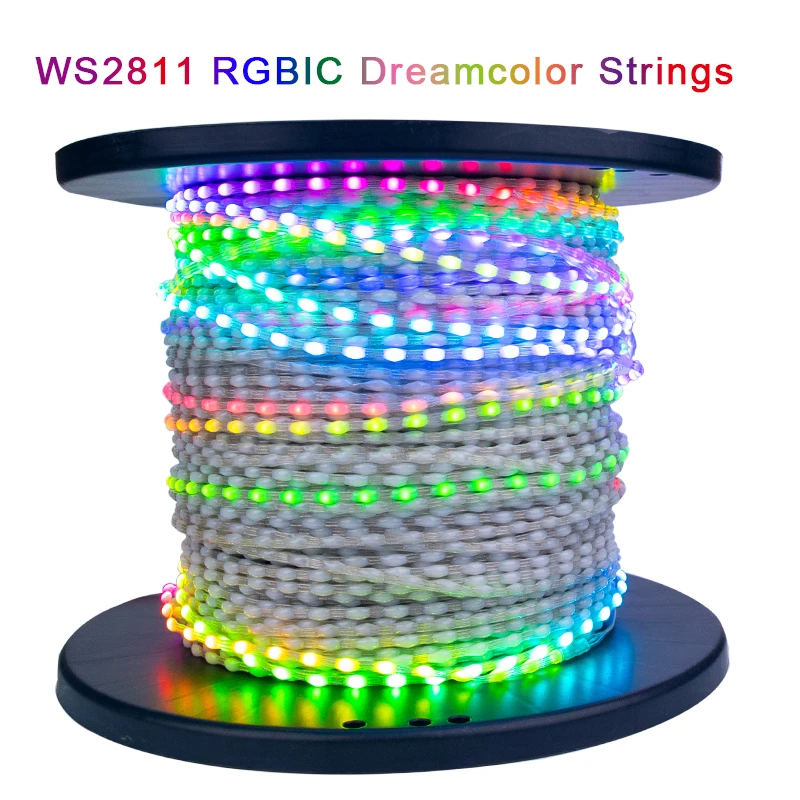 Светодиодная гирсветильник ws2811 rgbic