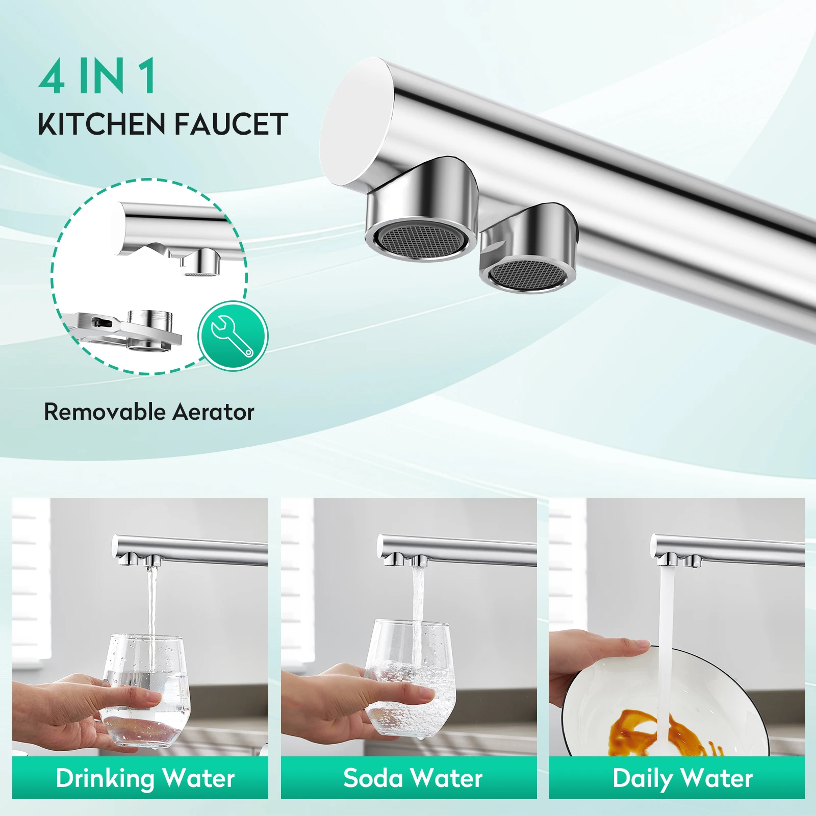 4-сторонний смеситель для кухни - Фотография_3