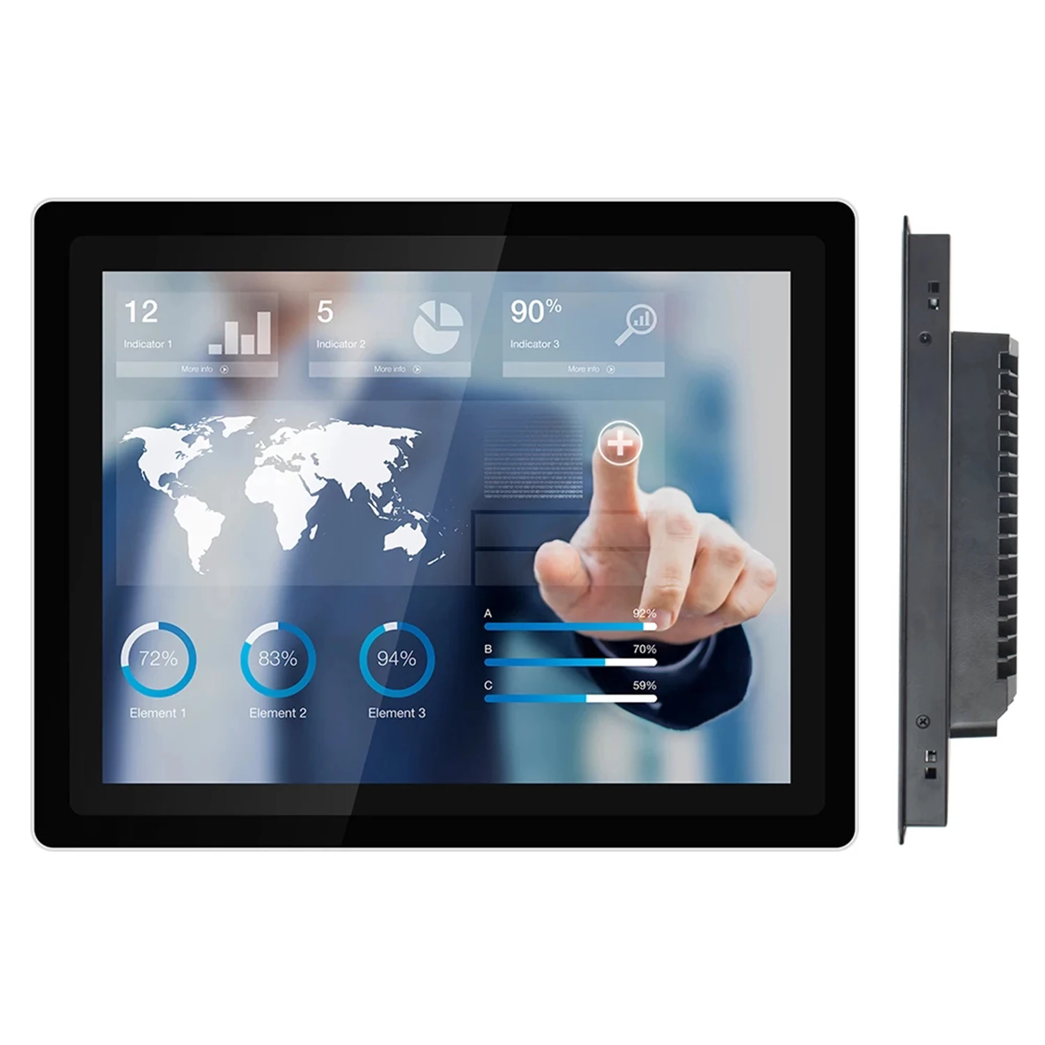 13,3 15,6 18,5-дюймовый промышленный