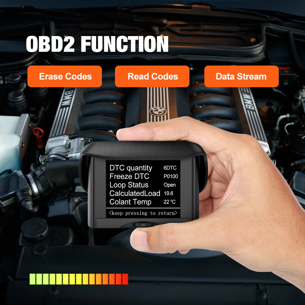 Встроенный компьютер ancel a202 для автомобиля obd2 - Фотография_2