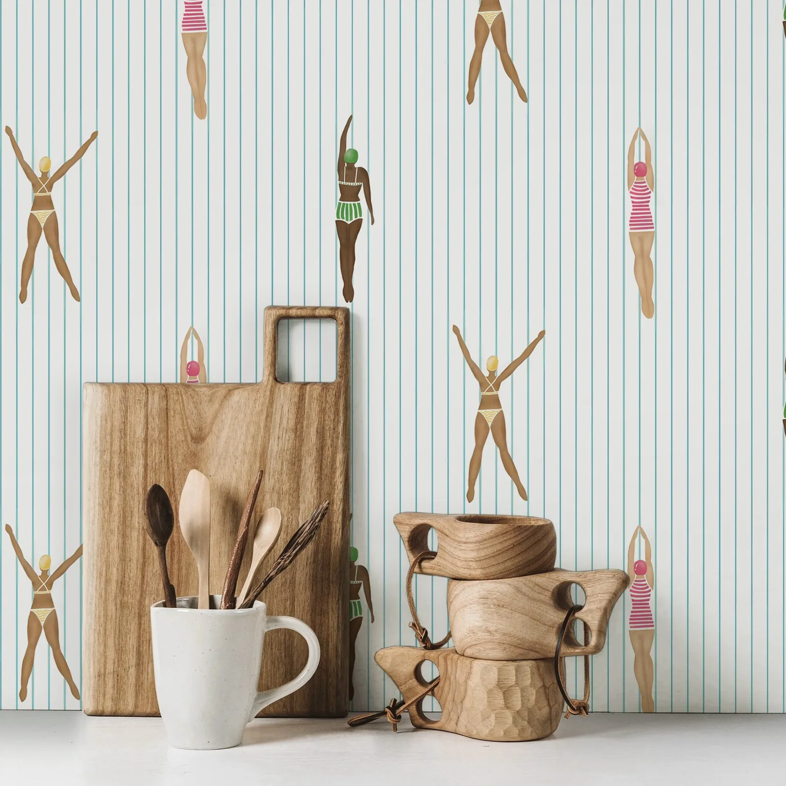 Обои для пловцов peel and stick - Фотография_3