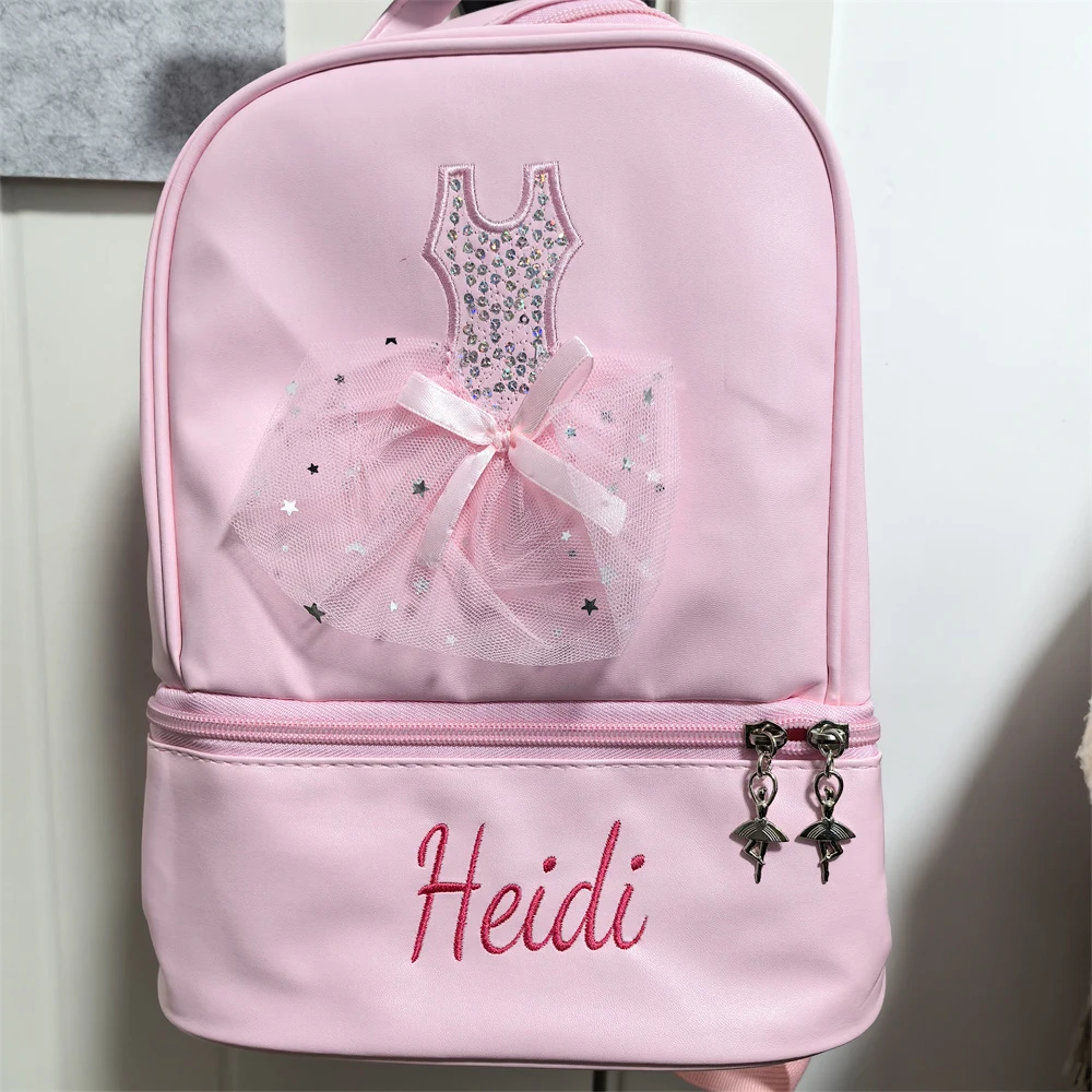 Балетная сумка из искусственной кожи для девочек