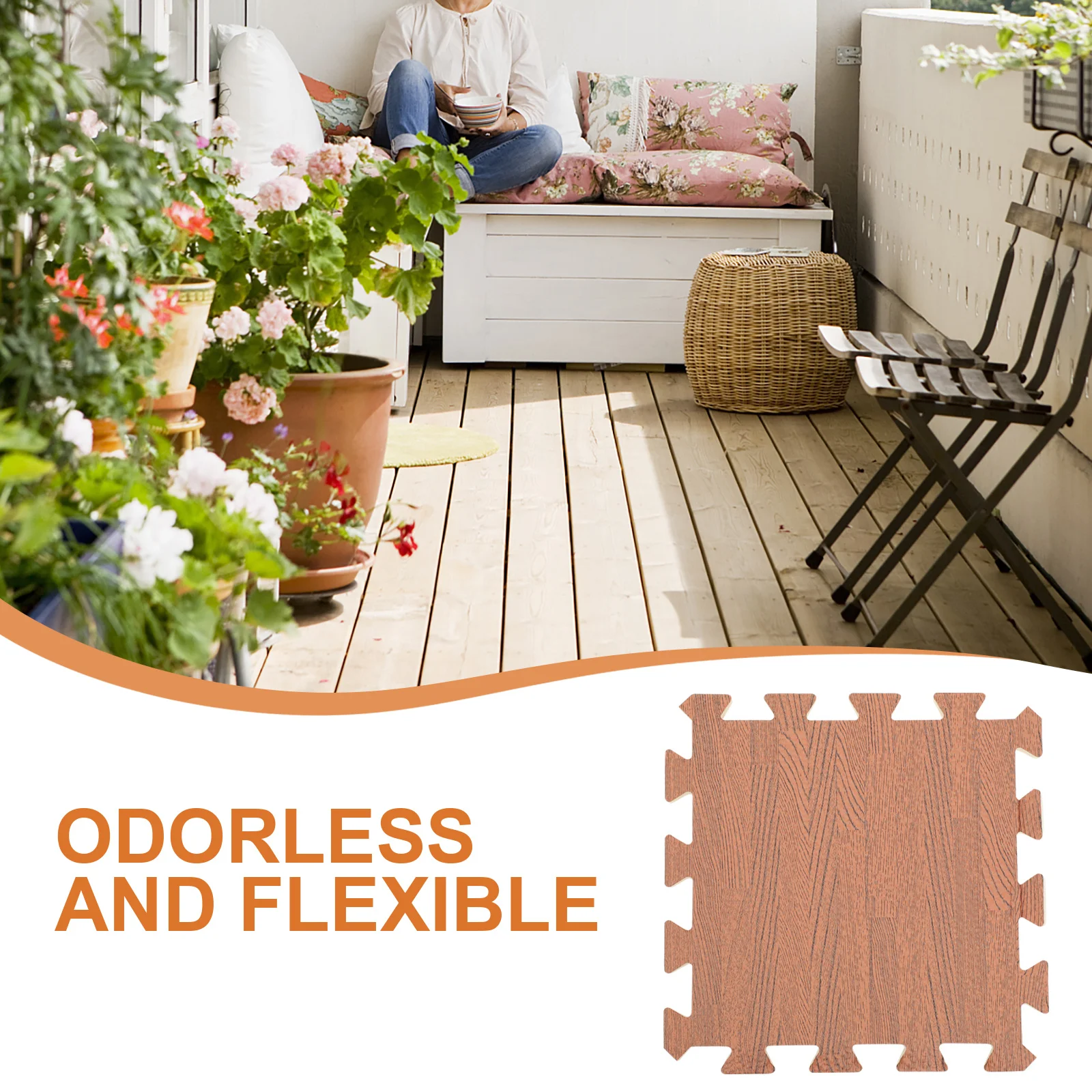 Блокирующие напольные коврики под дерево - Фотография_2