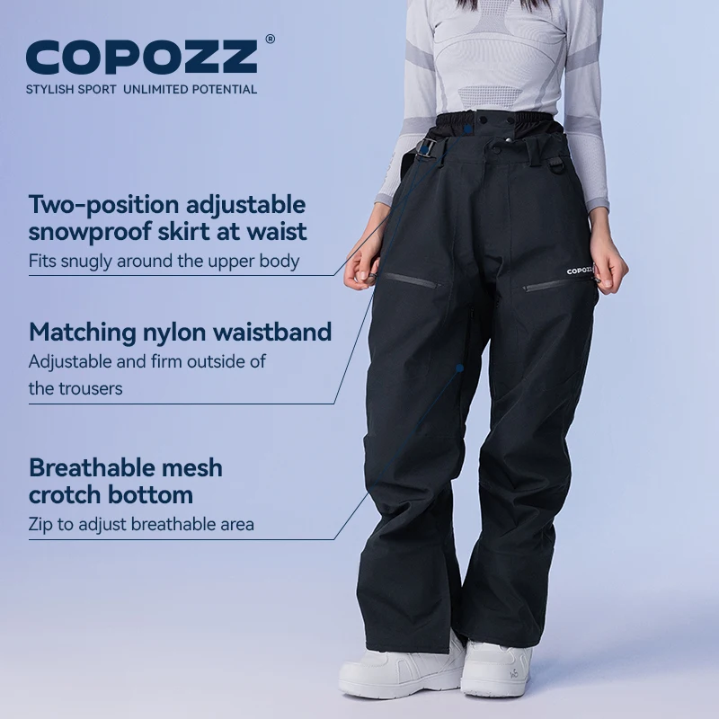 Copozz зимние лыжные штаны 3л - Фотография_4