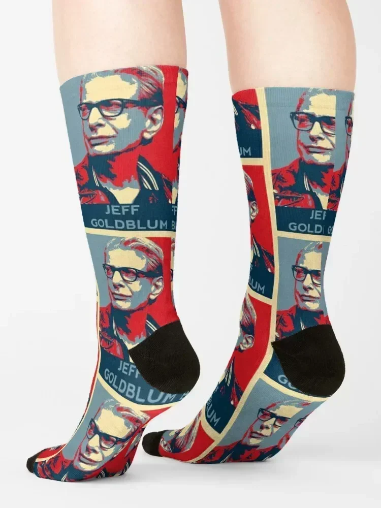 Носки jeff goldblum face hope с узором - Фотография_4