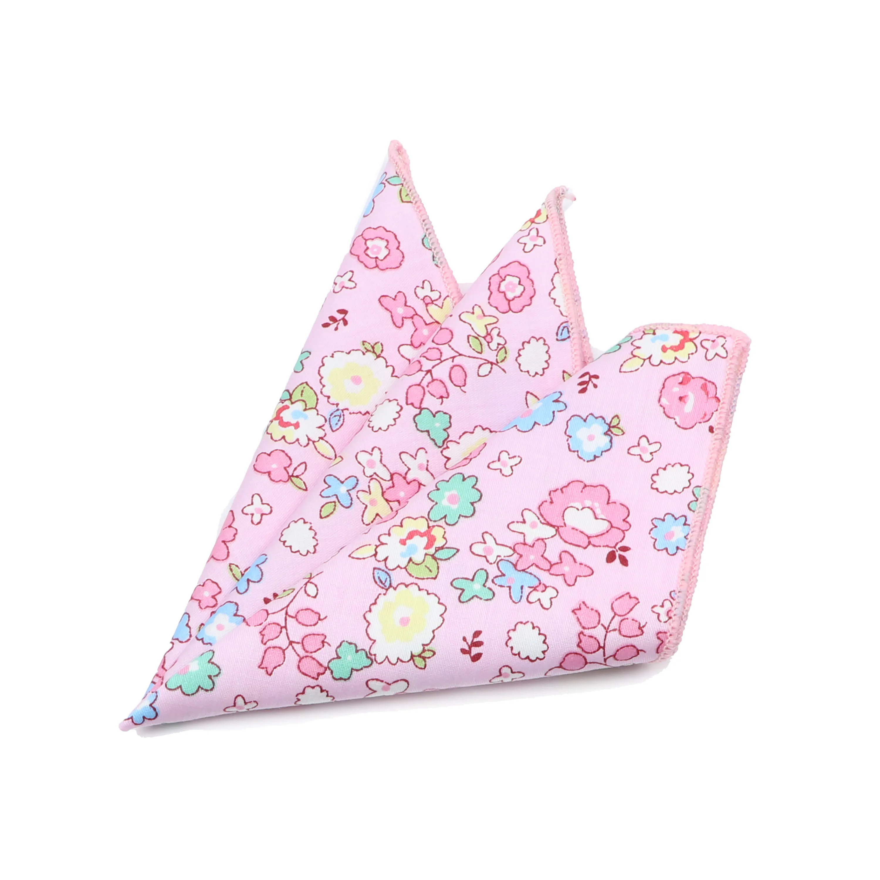 Хлопковый цветочный носовой платок - Фотография_6