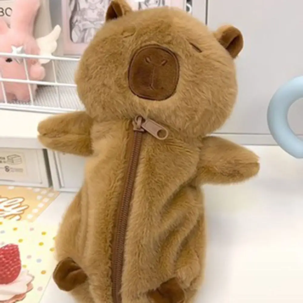 Large capacity capybara plush pen - Фотография_3